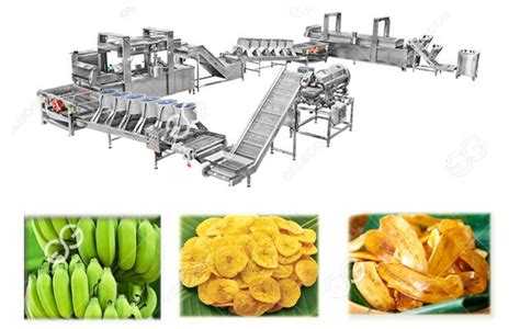 Banana Chips Making Machine Line Plantain Chips Production Line