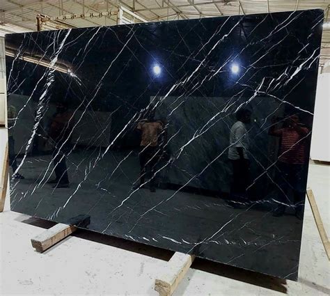 Black Markino Marble Thickness Mm At Sq Ft In Kishangarh