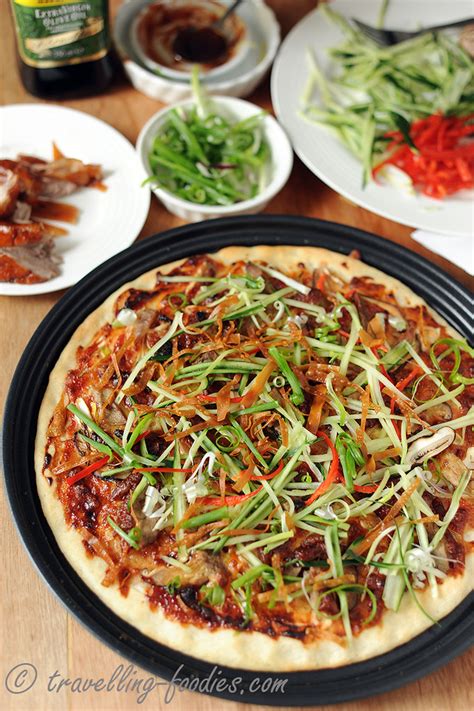 Dsc4450 S Peking Duck Pizza Samsung Smart Oven Pizza C Flickr