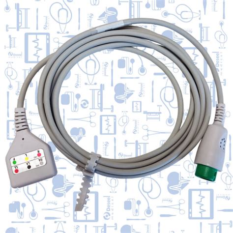 Cable Ecg Troncal Aha Derv Mindray T Pin Deseel Medical