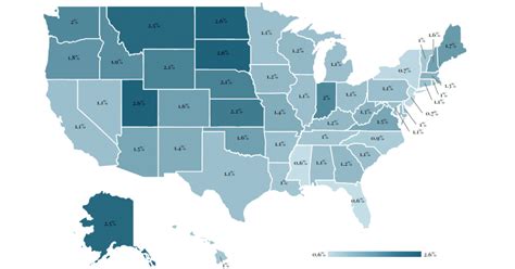 Most Libertarian States Wisevoter