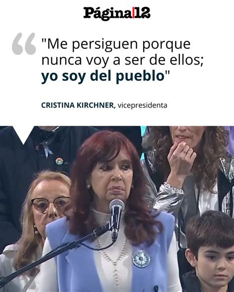 Página 12 On Twitter 🇦🇷 Cristina Kirchner Habla En Plaza De Mayo A