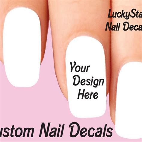 Nail Art Decals Etsy