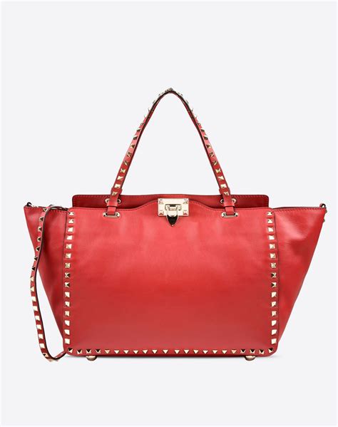 Womens Rockstud Medium Tote Valentino Garavani Valentino Online