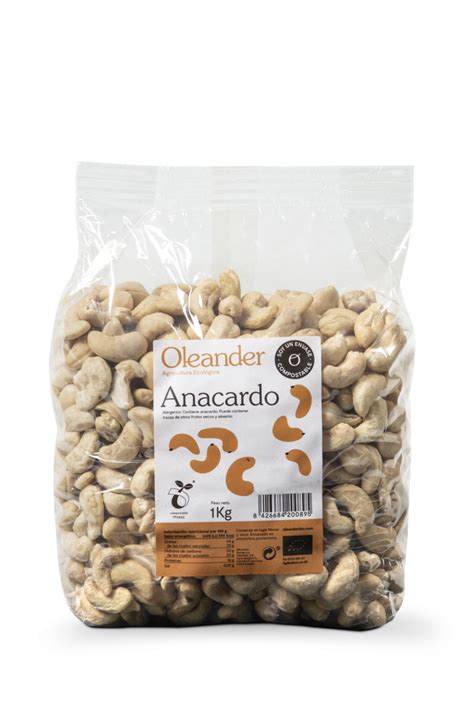 Oleander Bio Anacardo Crudo 1kg