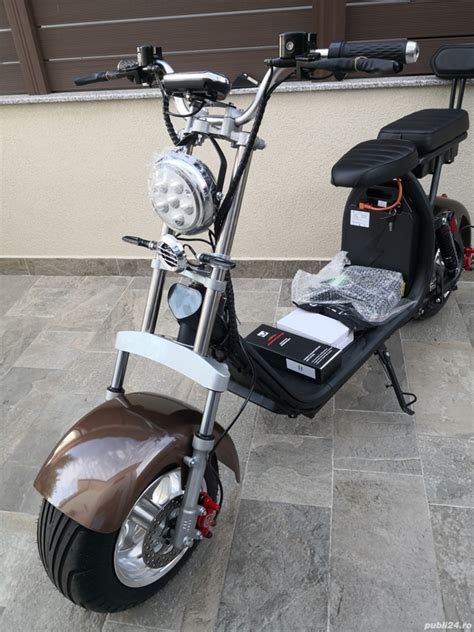 Scuter Electric Cu Baterie Deta Abil Scooter Arad Timp Liber Si