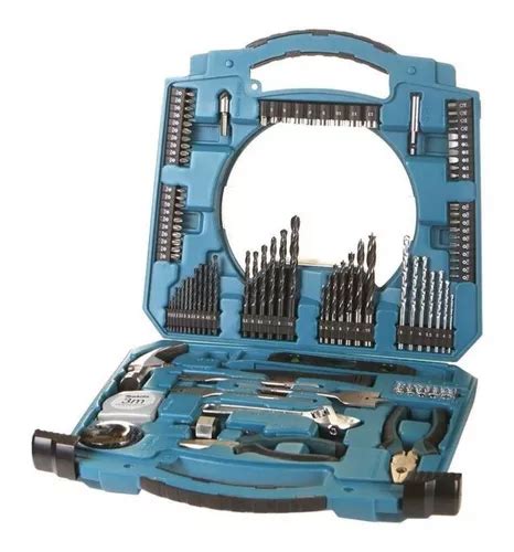 Jogo Kit Completo De Ferramentas Makita Premium 100 Pçs