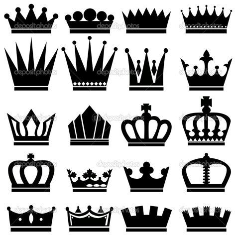 Free 237 Queen Crown Outline Svg SVG PNG EPS DXF File