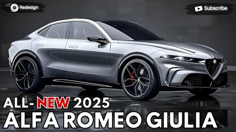 2025 Alfa Romeo Giulia Unveiled Drive Into The Future YouTube