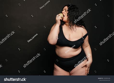Plus Size Model Lingerie Fat Sexy Stock Photo 1920095246 Shutterstock
