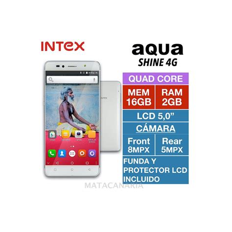 Intex Aqua Shine 4G White