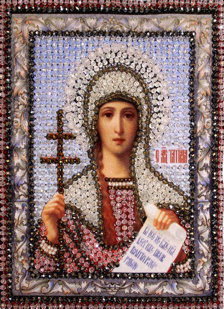 Образа в каменьях икона Святая Татьяна арт. 7706 купить дешево со ...