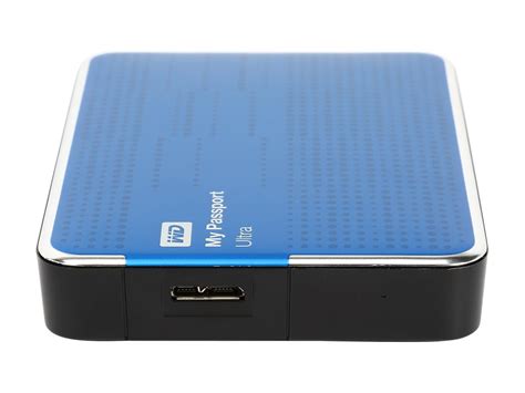 Wd Tb My Passport Ultra Portable Hard Drive Usb Blue Newegg