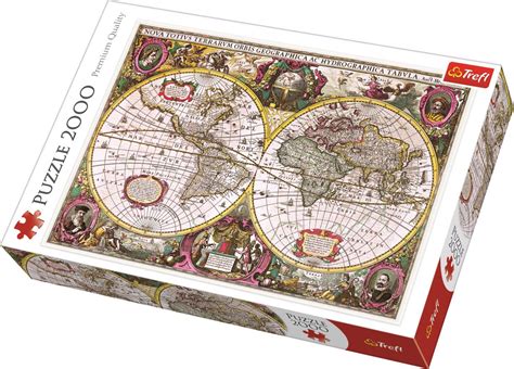 Puzzle Carte Historique Du Monde Pieces Puzzlemania Be