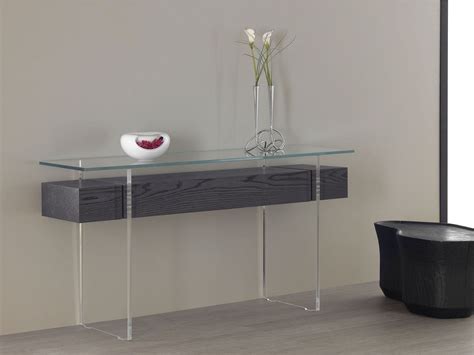 Console Design En Verre