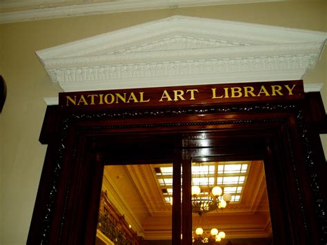 Libraries, Archives and Accents, Oh my!: National Art Library at ...