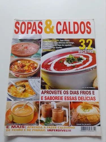 Revista Cole O Culin Ria Sopas Caldos Receitas X