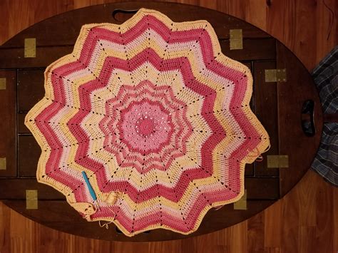 12 Point Star Baby Blanket R Crochet