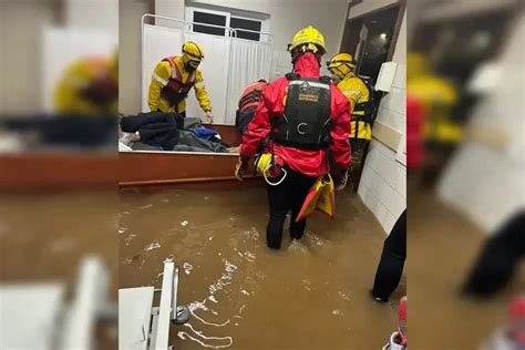 Ciclone no RS causa inundações uma pessoa morreu e duas estão