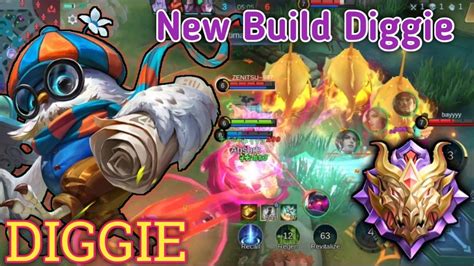 NEW BUILD DIGGIE GAMEPLAY DIGGIE BUILD TOP 1GLOBAL DIGGIE MLBB