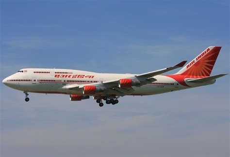 Air India Fleet Boeing 747 400 Details And Pictures