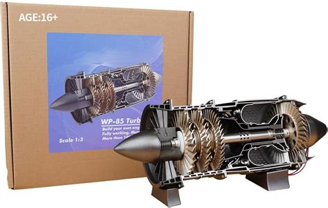 Amazon KAROYD Turbojet Engine Model Kit DIY Assembly WP 85 3D