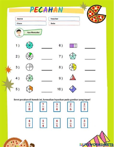 Kelas 5 Online Pdf Activity For 10 Live Worksheets