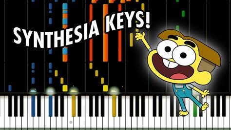 Big City Greens Theme Song on SYNTHESIA KEYS! Chords - Chordify