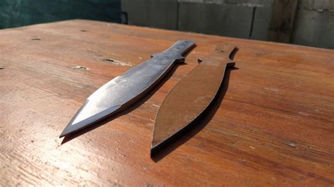 Homemade Throwing Knives