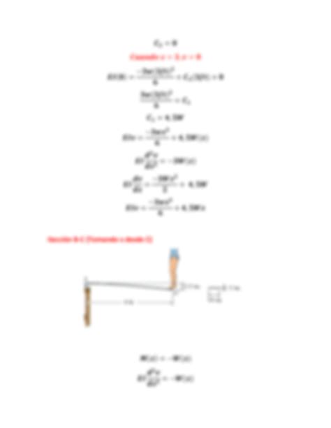 SOLUTION Mecanica De Solidos Deflexi N De Vigas Studypool