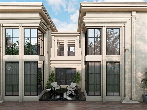 Salman Mehar Classical House Classical Villa Facade Design