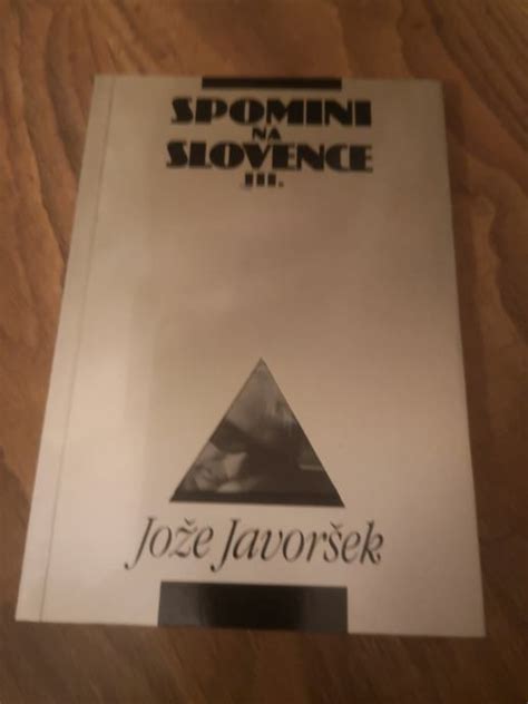 Spomini na Slovence III Javoršek