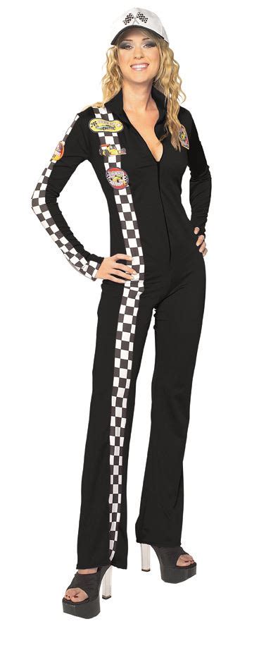 Racer Girl Car Driver Jumpsuit Sexy Adult Costume Ebay