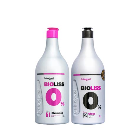 Kit Escova Progressiva Bioliss Blond Onixx Brasil Loiros Sem Formol