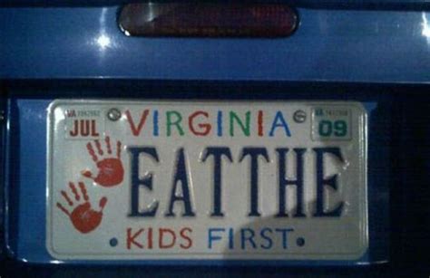 Funny Custom License Plates ideas | Vanity Front License Plate Frames ...