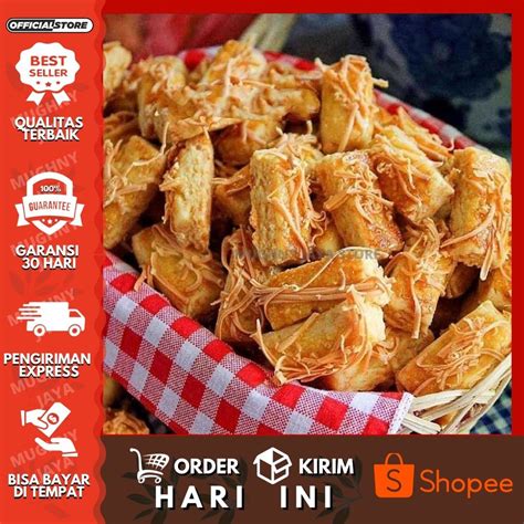 Jual Terlaris Kue Kering Kastengel Keju Edam Isi Gram Kg