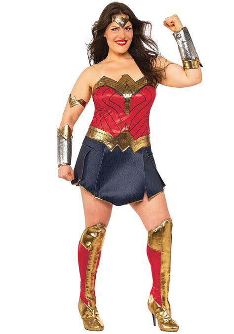 Disfraz Wonder Woman Plus Size Para Mujer