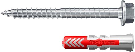 Fischer Duopower 8 X 40 S Avec Eta Chevilles Universelles Avec Vis De