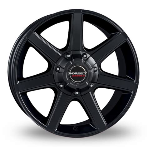 Borbet CWE Matt Black 16 Alloy Wheels Wheelbase