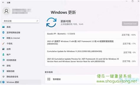 Windows 11 更新失败错误代码 0x80070003 怎么办傻瓜一键重装系统