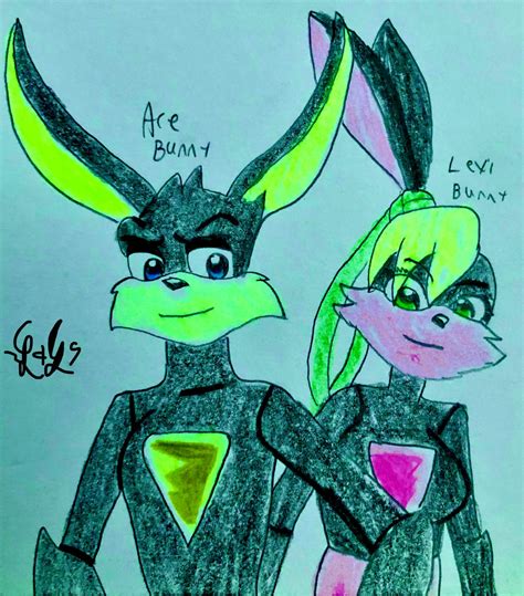 Ace Bunny and Lexi Bunny by LugiaLover249 on DeviantArt