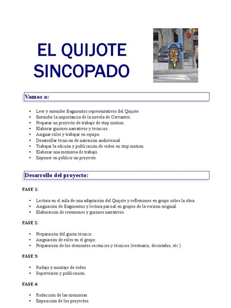 PDF Quijote Sincopado Ficha Del Alumno DOKUMEN TIPS