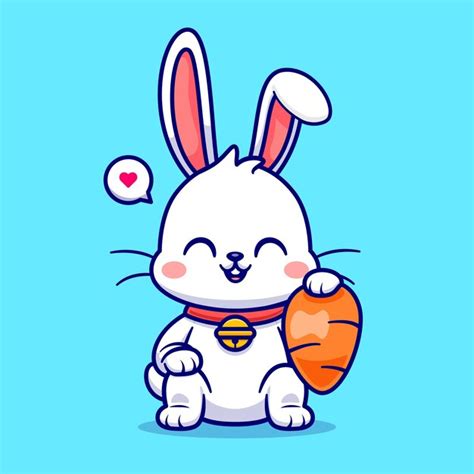 Premium Vector Cute Rabbit Mascot Design