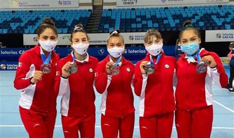 Con Tres Medallas De Plata México Cierra Participación En Panamericano De Gimnasia Artística