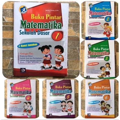 Jual Buku Pintar Matematika Untuk Sd Kunci Jawaban Edisi Terbaru