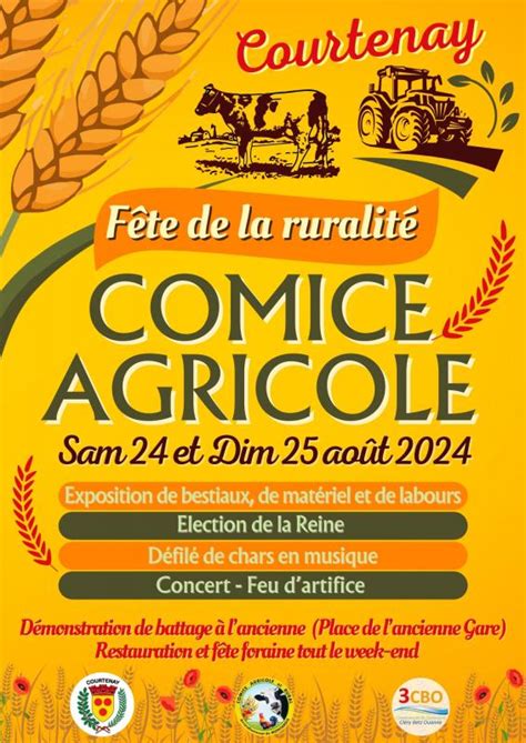 Comice Agricole 2024 Programme Ville De Courtenay