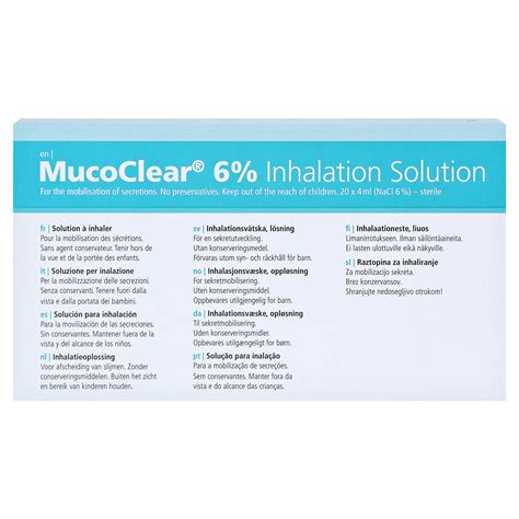 MUCOCLEAR 6 NaCl Inhalationslösung kaufen medpex