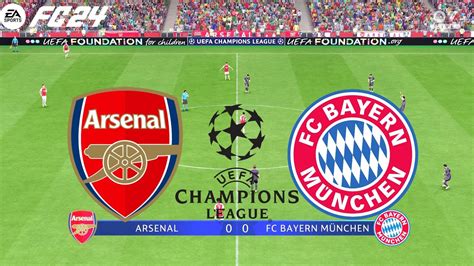 Fc 24 Arsenal Vs Bayern Munchen Champions League Uefa Quarter Final