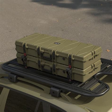 Glary Waterproof Roof Rack Cargo Carrier Case For Car Top Travel ...