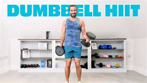 20 Minute Dumbbell Hiit The Body Coach Tv Youtube